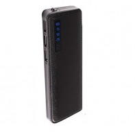 Baterie externa Smart Power Bank 10000 mAh, 3 x USB, negru